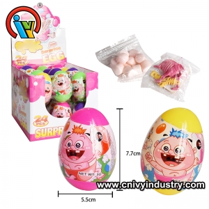 aukštos kokybės gamyklos kaina kiaušinių žaislų staigmenos saldainiai