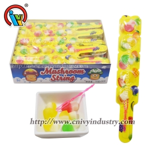 Guminių saldainių grybo formos guminių saldainių tiekėjas